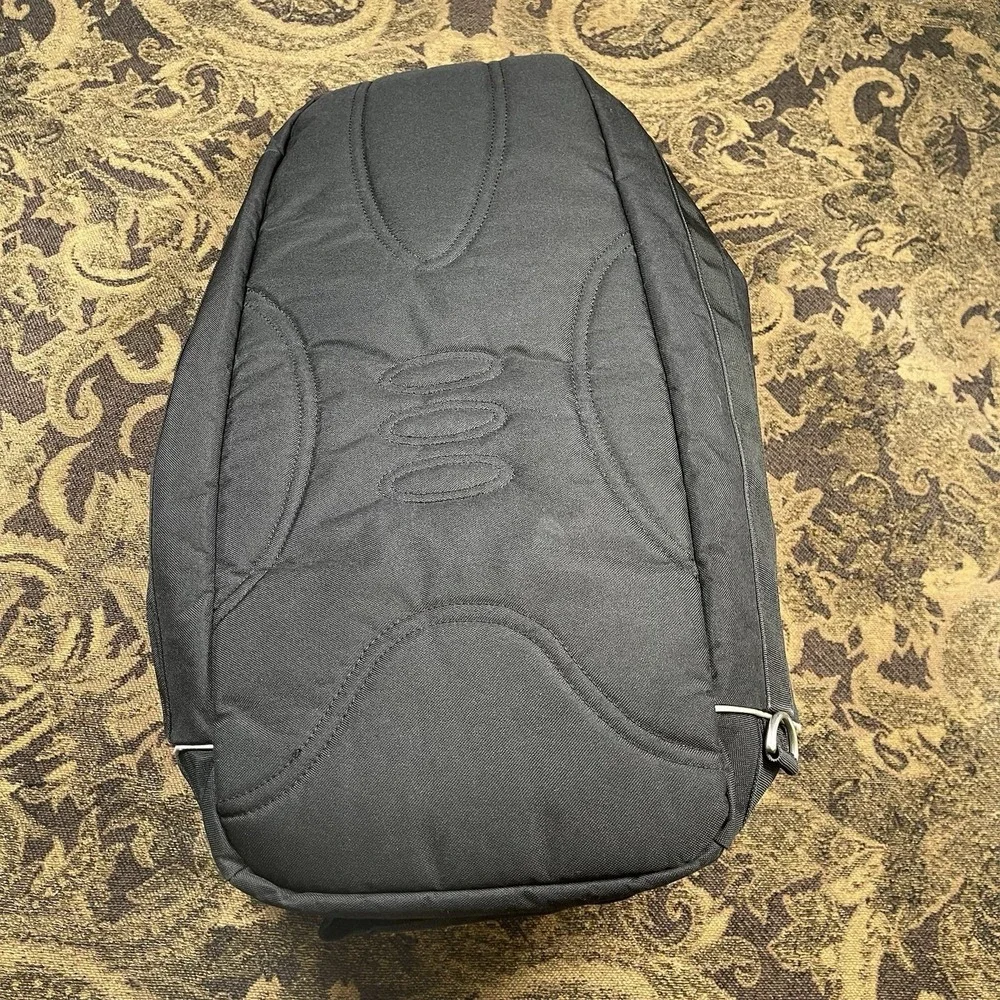 Vtg Nike Carry Gear Duffle Travel Gym Athletic Bag Black No Strap
